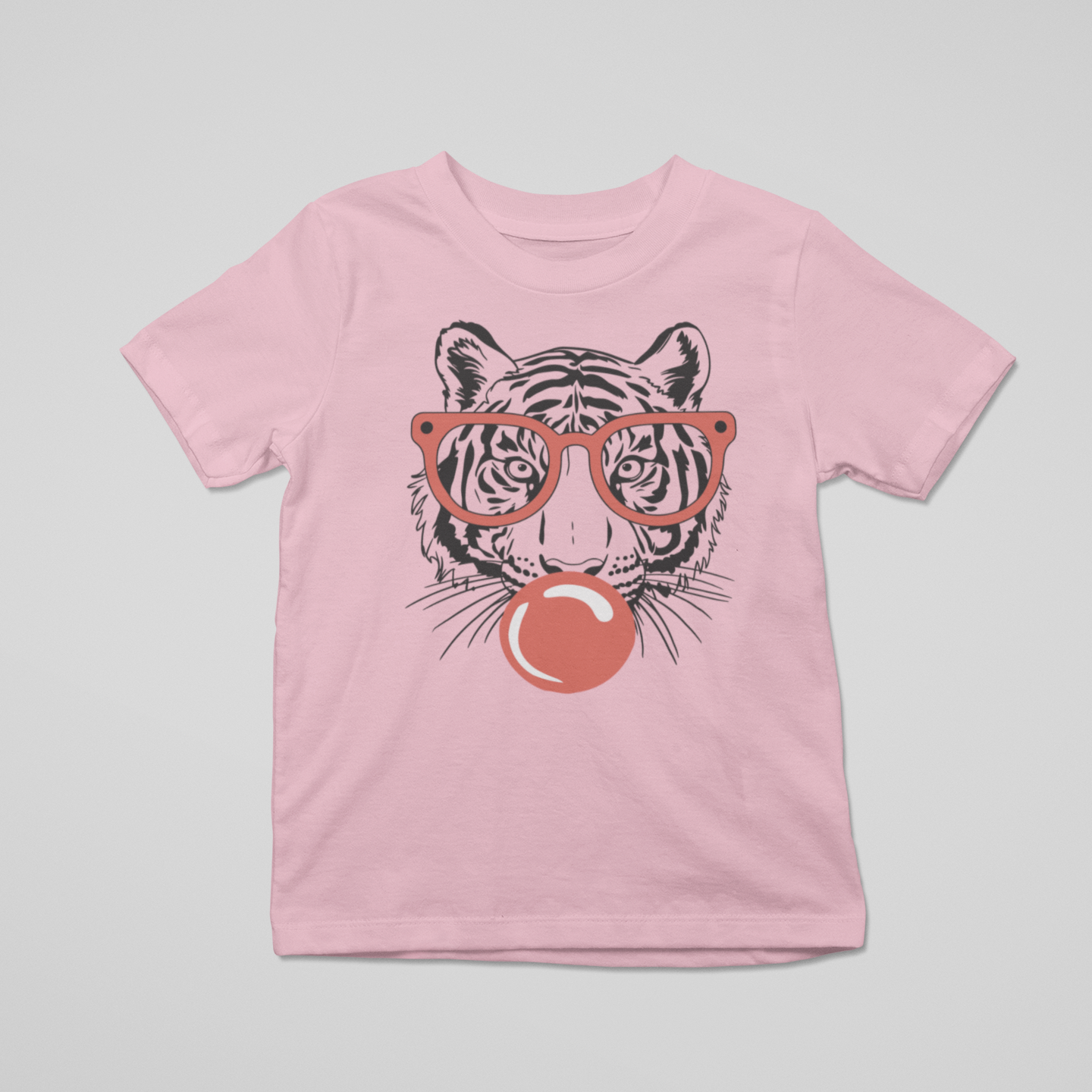 Bubble Trouble Graphic Tee Youth Graphic Tee Tea Shirt Shoppe 2T Pink