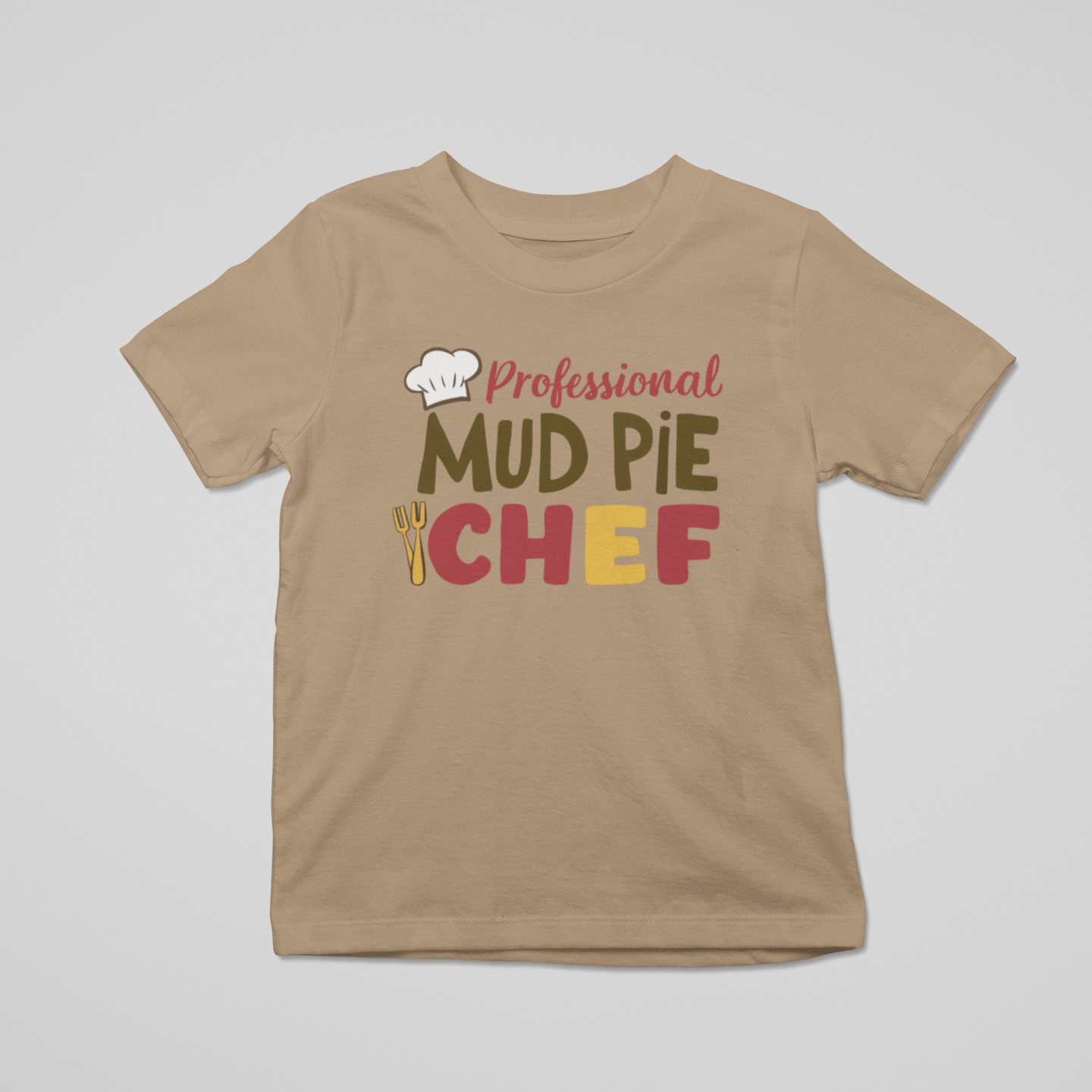 Mud Pie Chef Toddler Graphic Tee Youth Graphic Tee Tea Shirt Shoppe 2T Coyote Brown