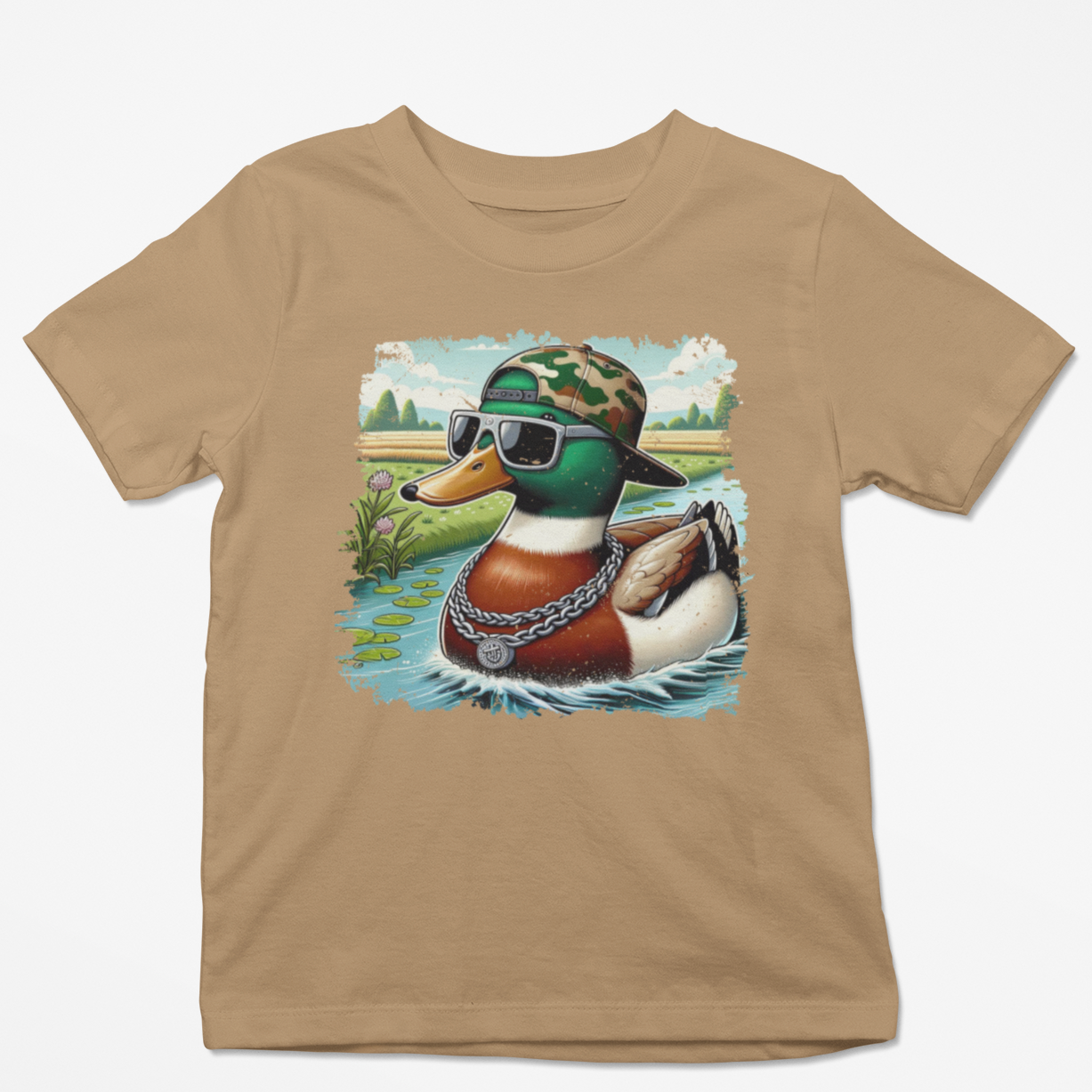 Quack Street Cool Youth & Toddler Graphic Tee Youth Graphic Tee Tea Shirt Shoppe 2T Coyote