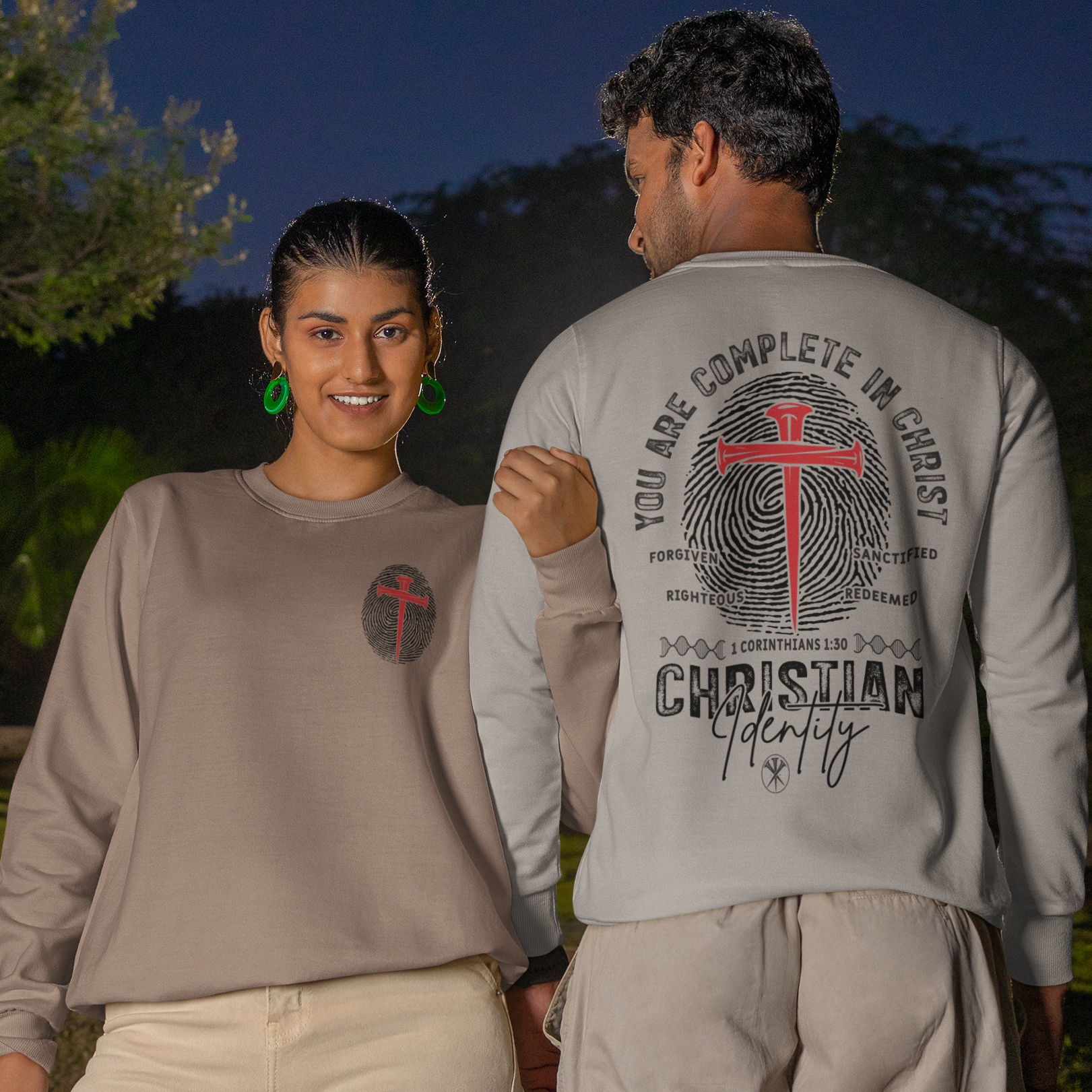 Marked & Made New Graphic Sweatshirt Graphic Sweatshirt Tea Shirt Shoppe S Brown Savana