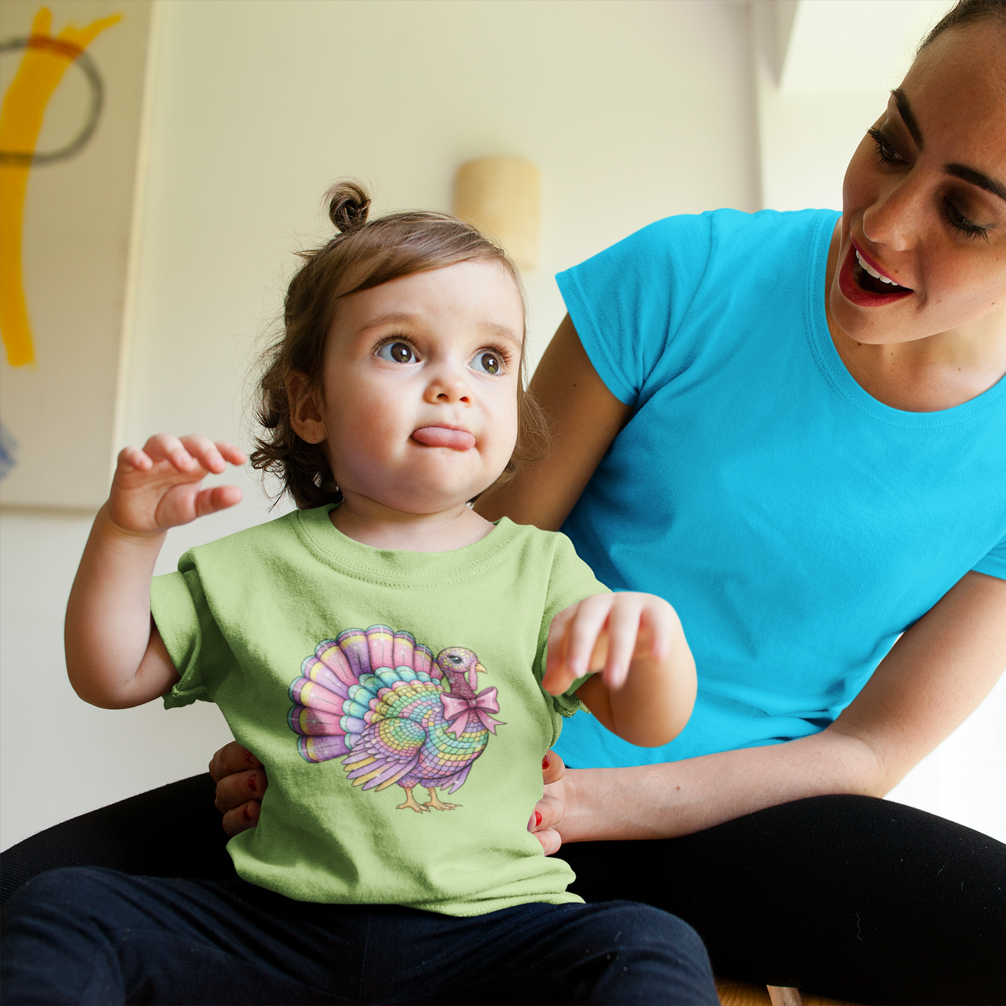 Feathered Fancy Infant Bodysuit & Toddler T-Shirt