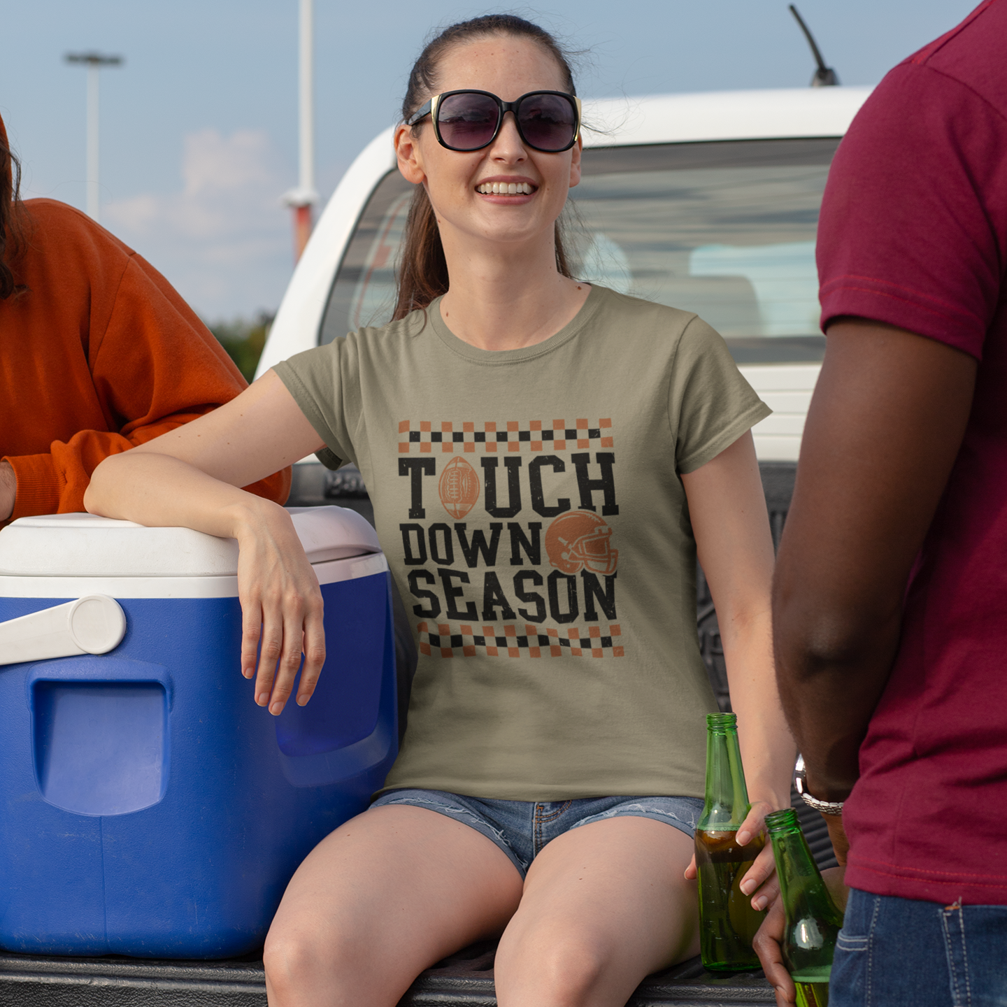 Touchdown Season Graphic Tee T-shirt Tea Shirt Shoppe S Prairie Dust