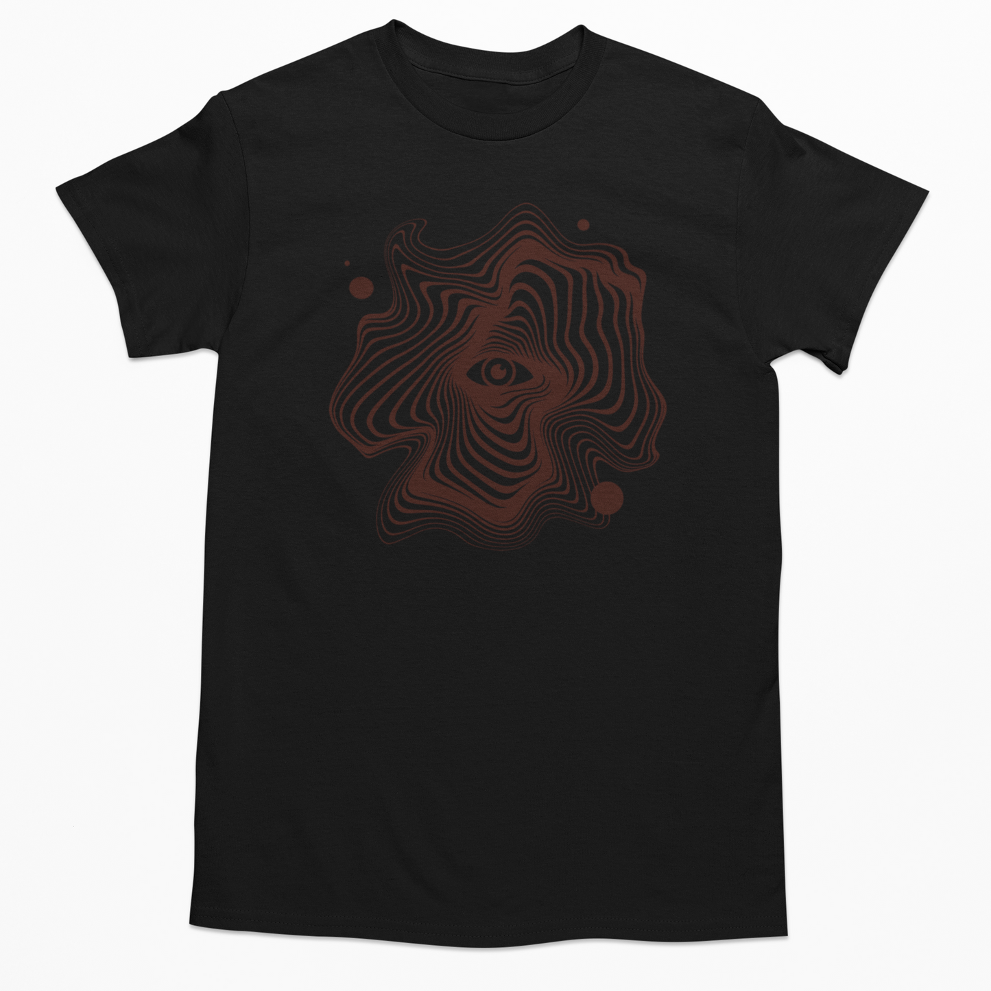 Observation Graphic Tee T-shirt Tea Shirt Shoppe YS Black