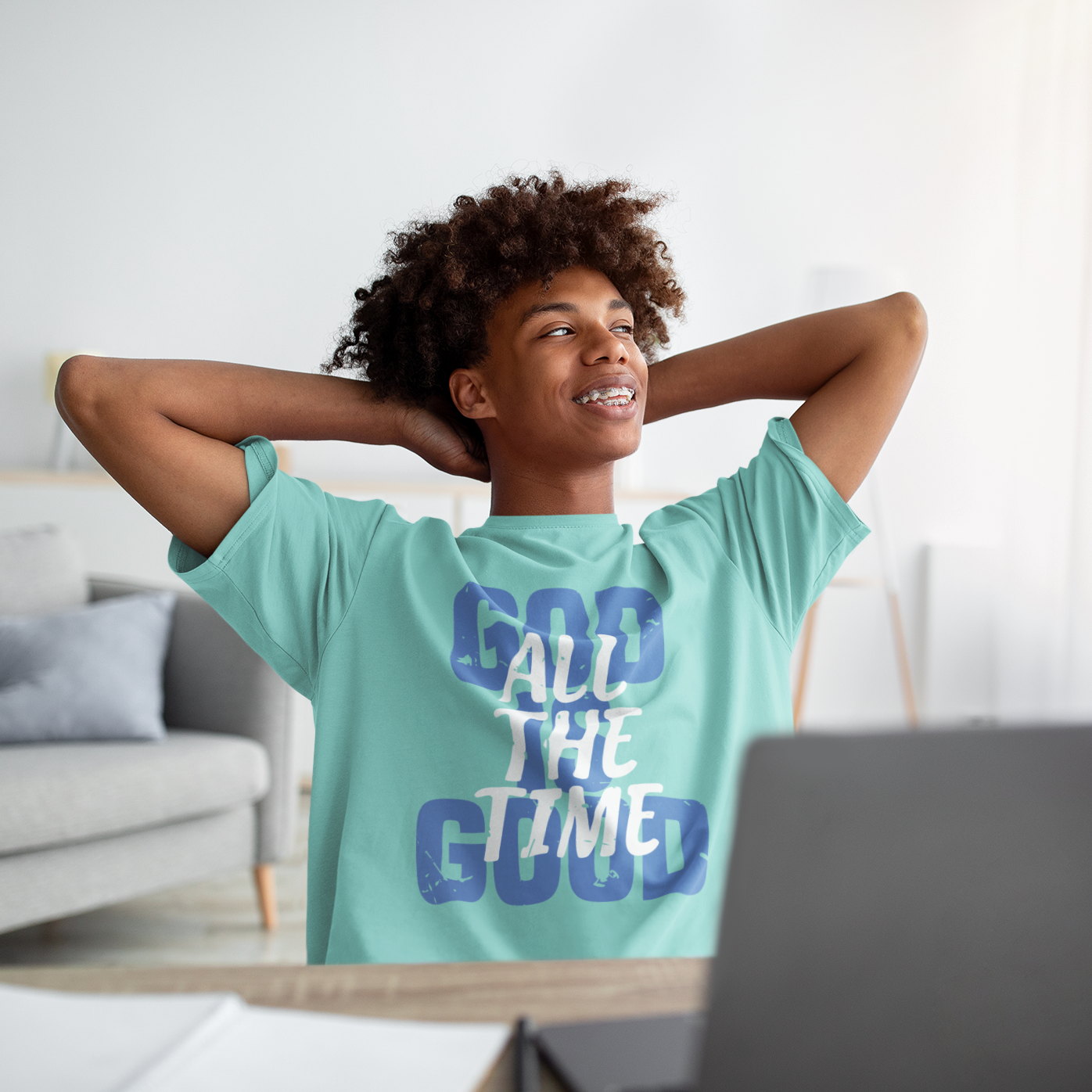 God Is Good Youth & Toddler Graphic Tee Youth Graphic Tee Tea Shirt Shoppe