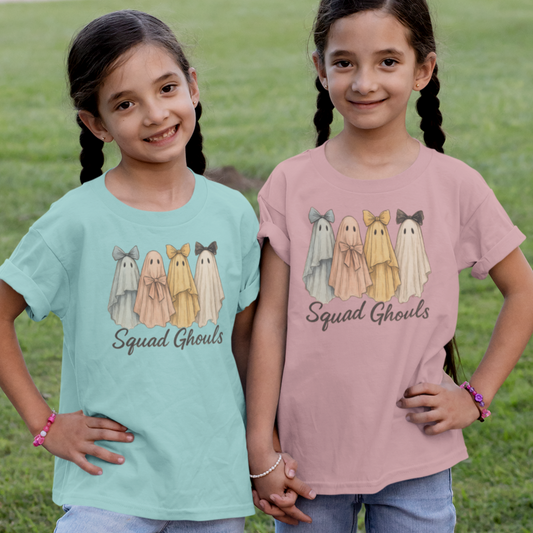 Squad Ghouls Youth & Toddler Graphic Tee Youth Graphic Tee Tea Shirt Shoppe