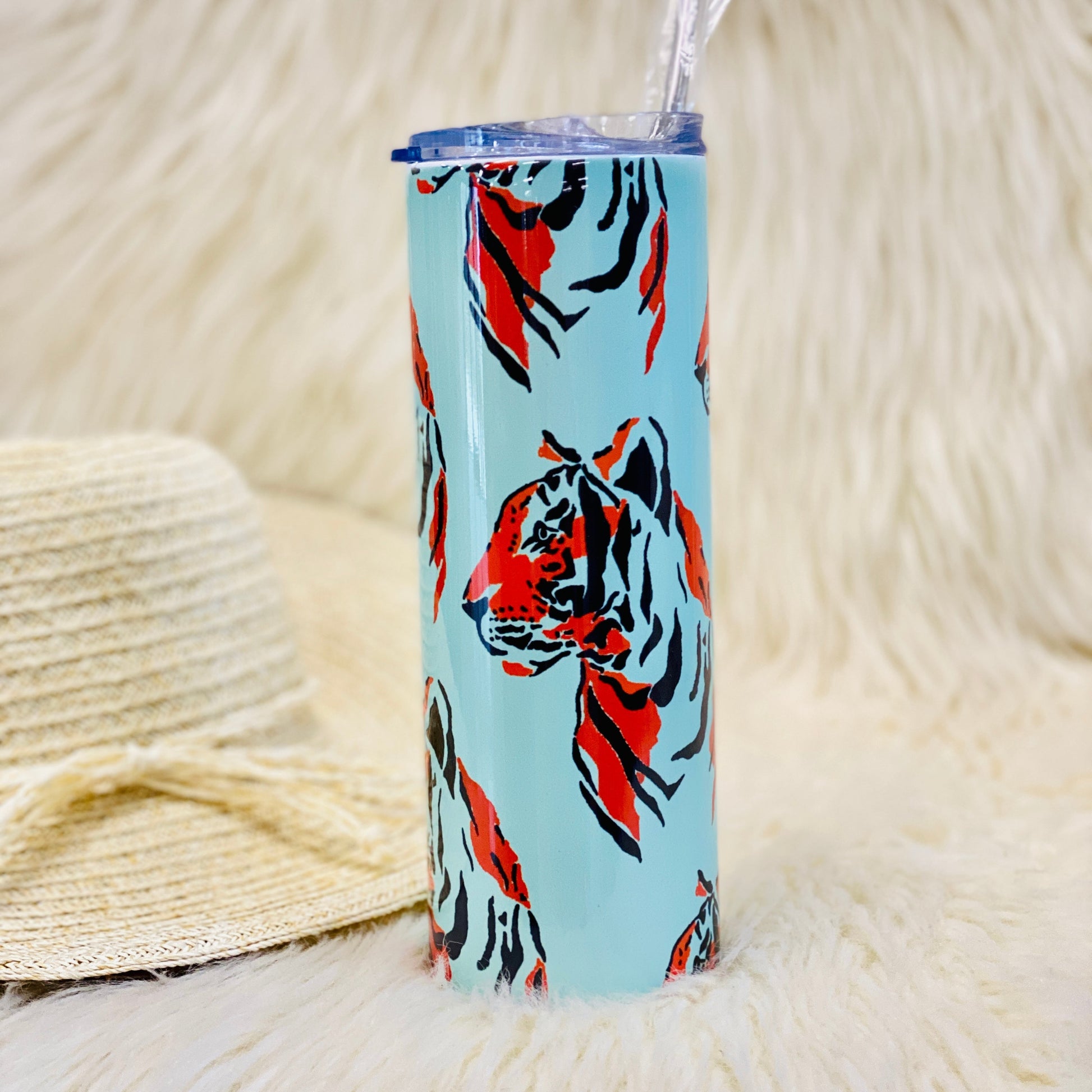 Tiger Dreamland Stainless Steel Tumbler Food & Beverage Carriers Tea Shirt Shoppe