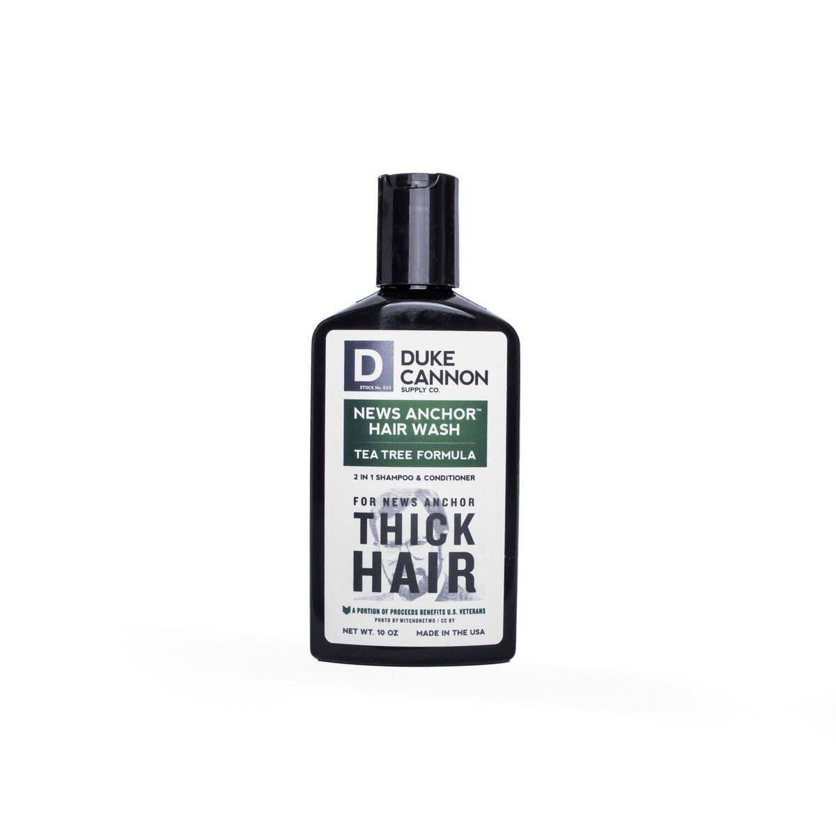 News Anchor 2-in-1 Hair Wash - Tea Tree Formula Duke Cannon