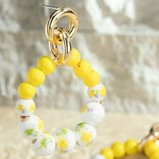 Canary Oshibana Earrings Earrings Urbanista