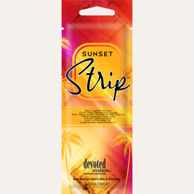 Single Use Tanning Lotion Tanning Oil & Lotion Devoted Creations Sunset Strip