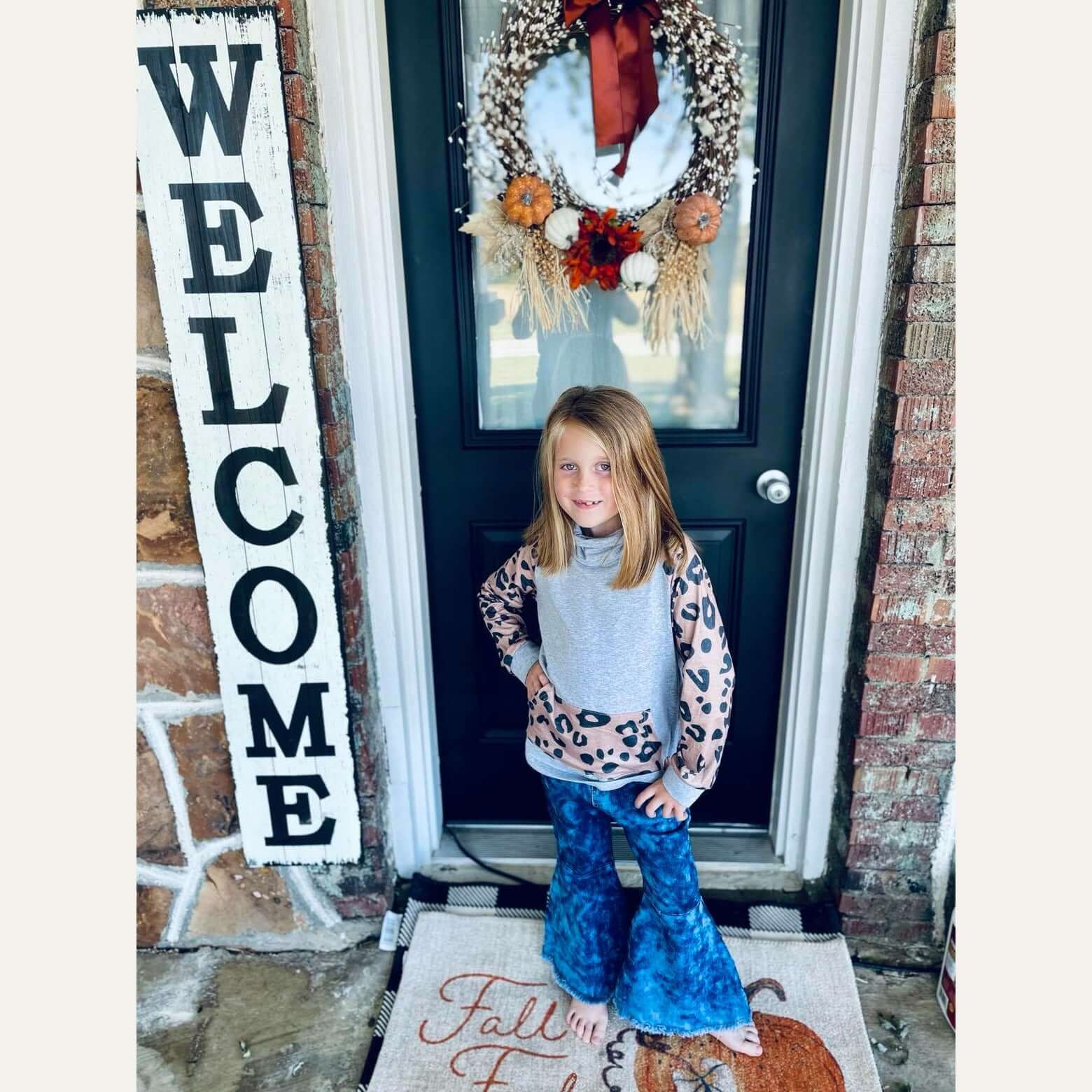 Cheetah Turtleneck Pullover Baby & Toddler Outerwear Kidscharm