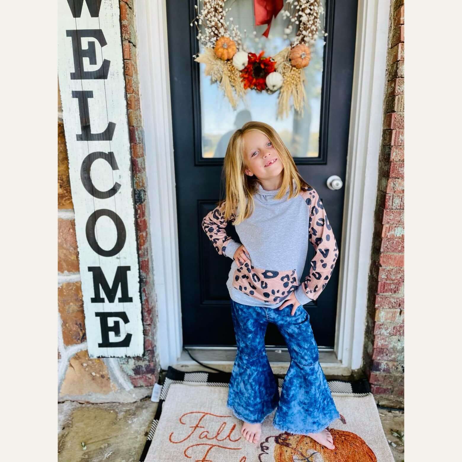 Cheetah Turtleneck Pullover Baby & Toddler Outerwear Kidscharm