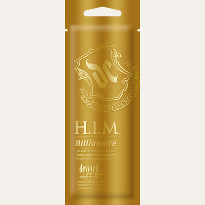 H.I.M. Billionaire Tanning Lotion Tanning Oil & Lotion Devoted Creations .5oz