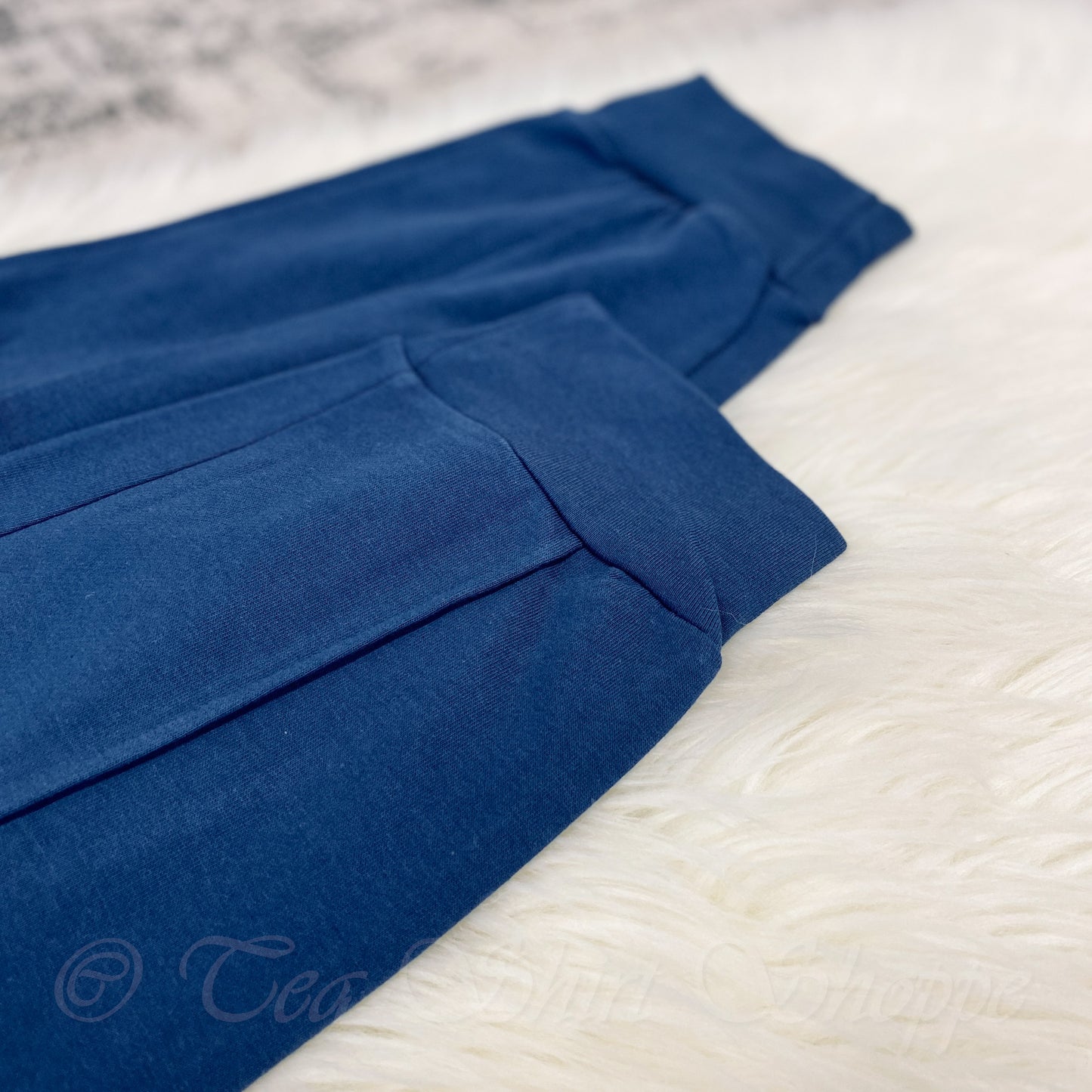 Indigo Tapered Lounge Pants Activewear Kimberly C