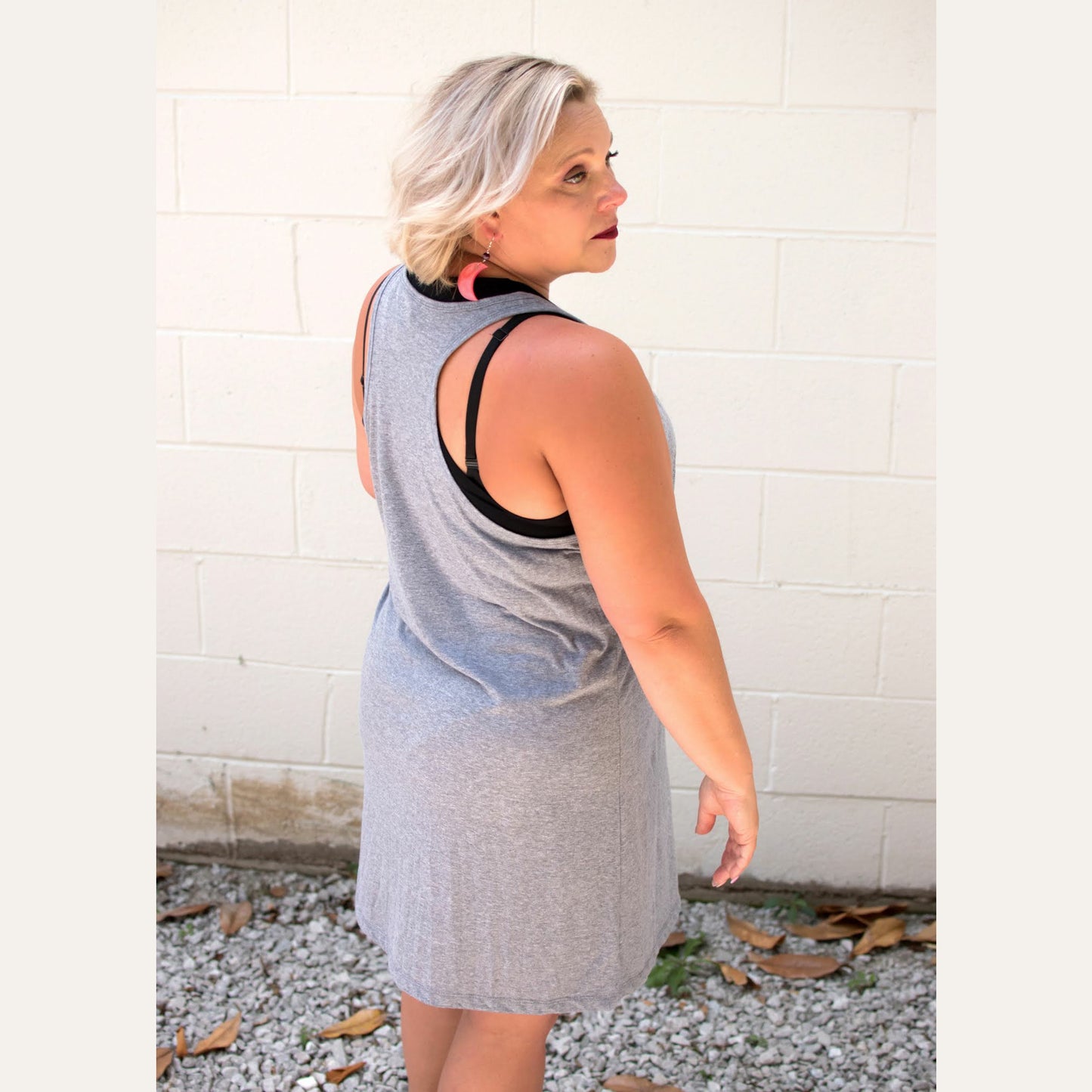 Wild & Free Butterfly Racerback Dress Dresses Tea Shirt Shoppe