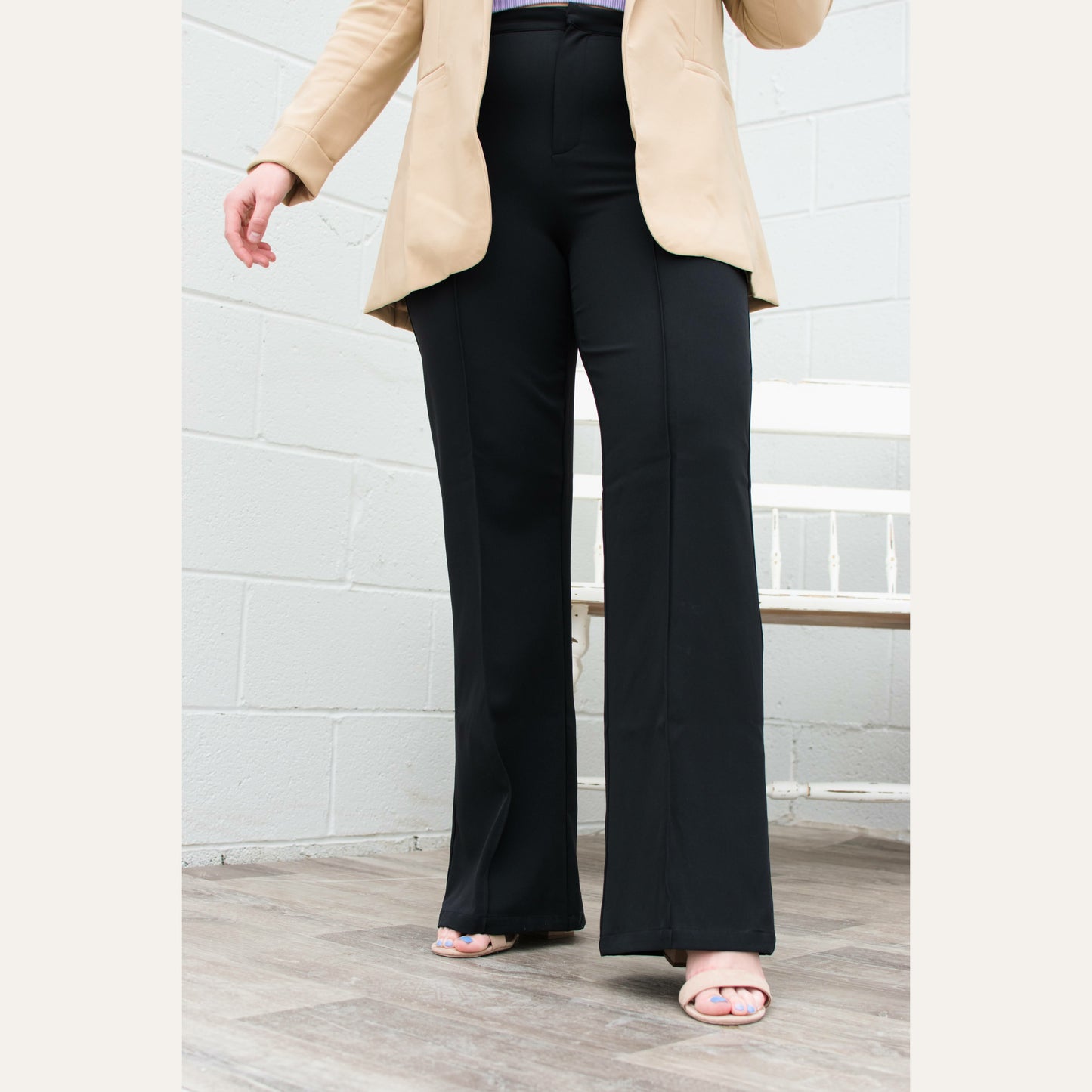 Audrey Wide Leg Pants Pants MNI