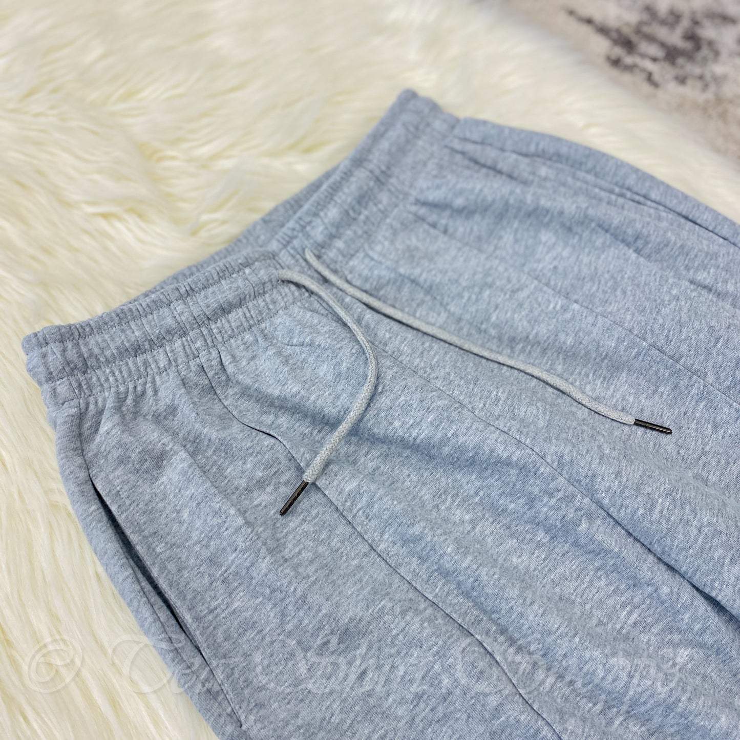Heather Grey Tapered Lounge Pants Activewear Kimberly C