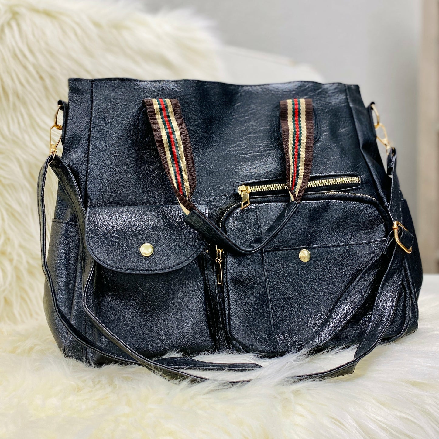 Black Designer Handbag Purse Ali Express