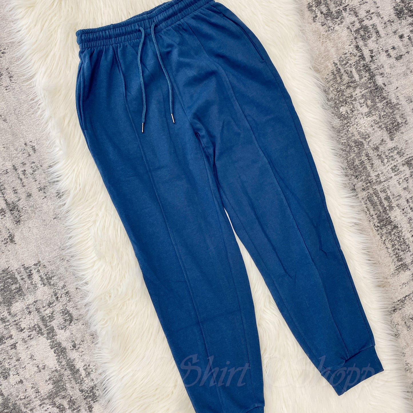 Indigo Tapered Lounge Pants Activewear Kimberly C