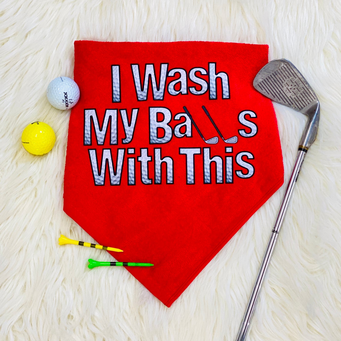 I Wash My Balls With This Golf Towel Towel Classy Cloth