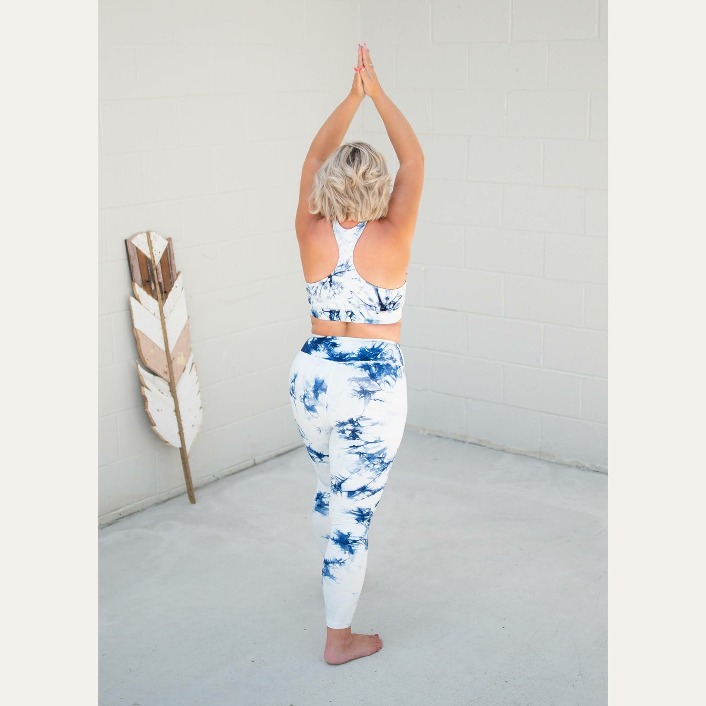 Buttery Soft Tye Dye Sports Bra Bras Yelete