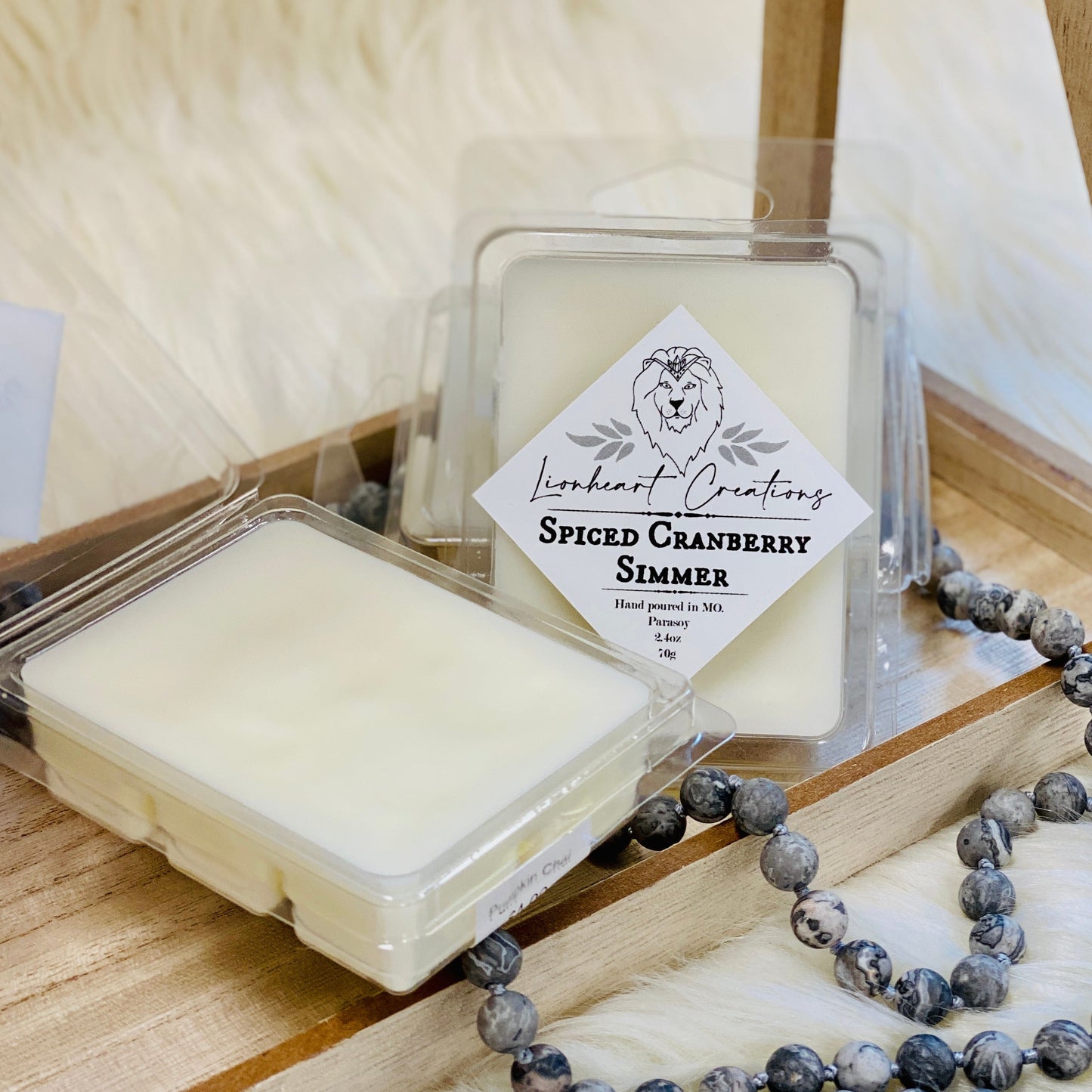 Spiced Cranberry Simmer Scented Wax Melt Wax Tarts Lionheart Creations