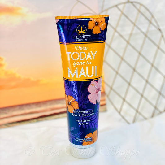 Here Today Gone To Maui Breathtaking Black Bronzer Lotion Tanning Oil & Lotion Hempz