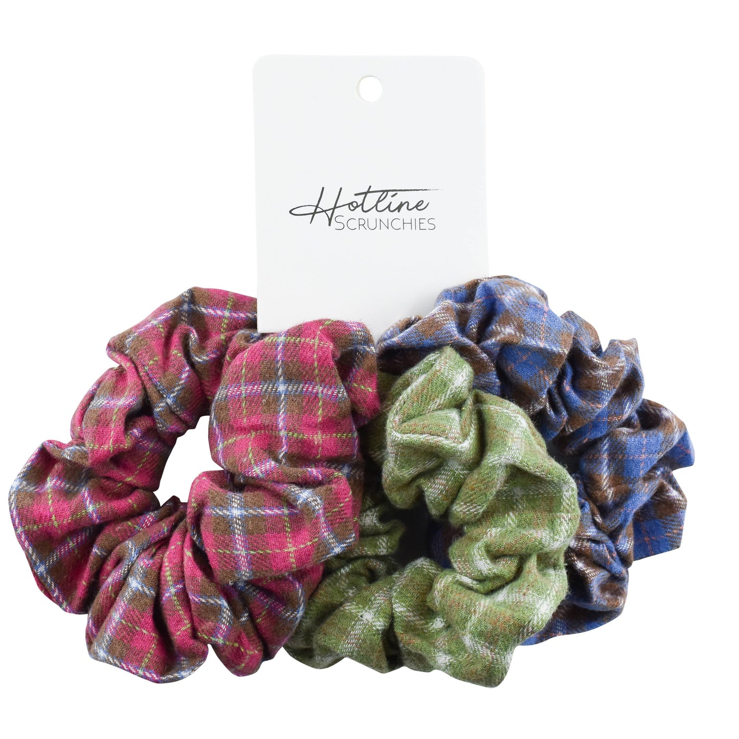 Flannel Scrunchie Set Scrunchie Shop Hotline