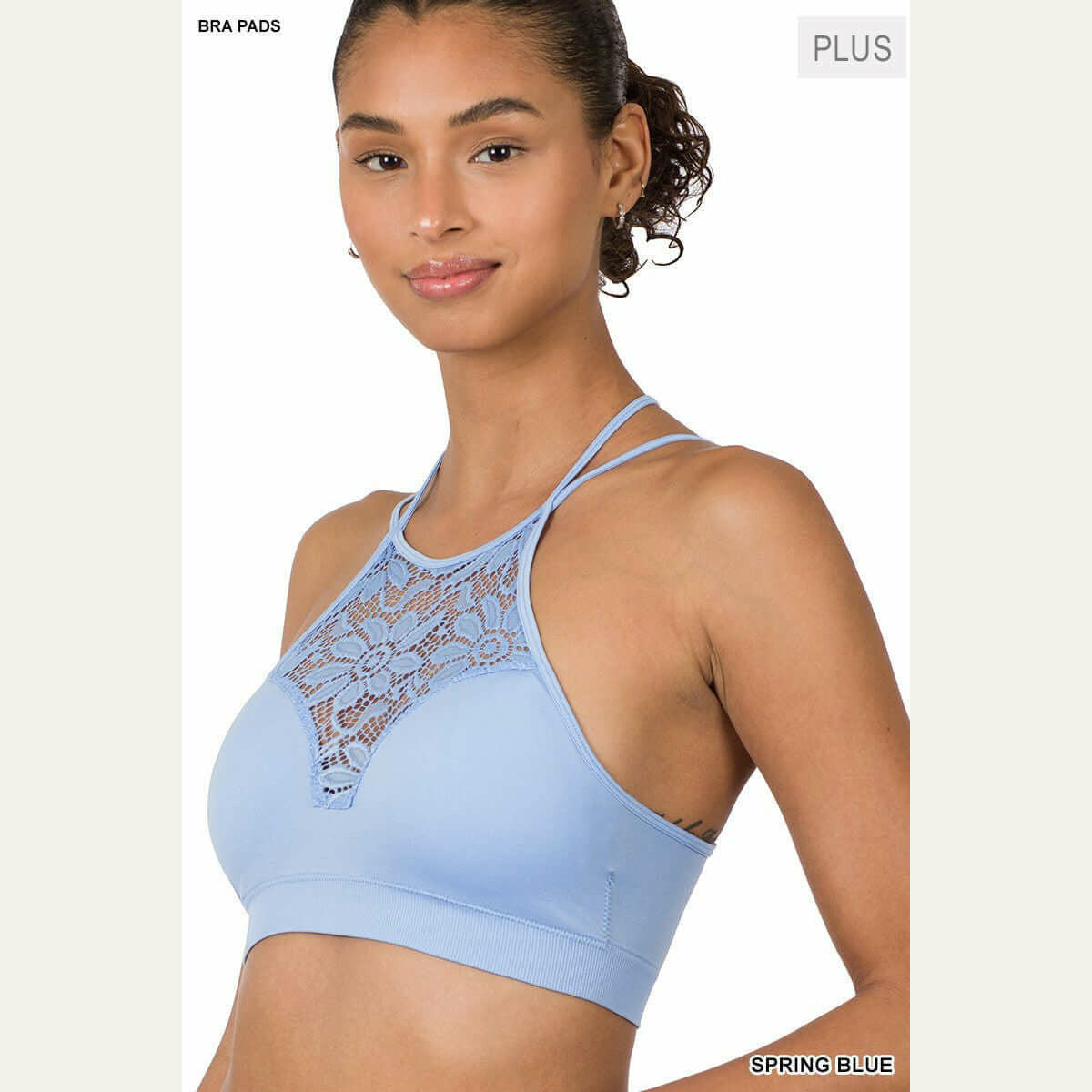 Cut It Out Bralette Crop Bras Zenana