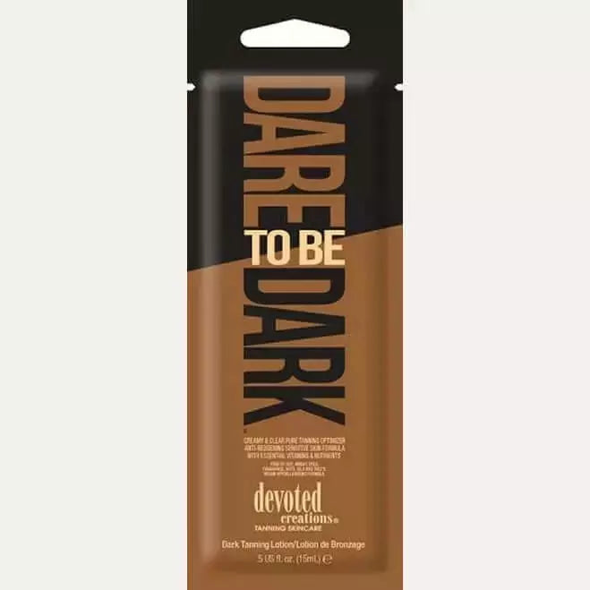 Dare To Be Dark Tanning Optimizer Tanning Oil & Lotion Devoted Creations .5oz