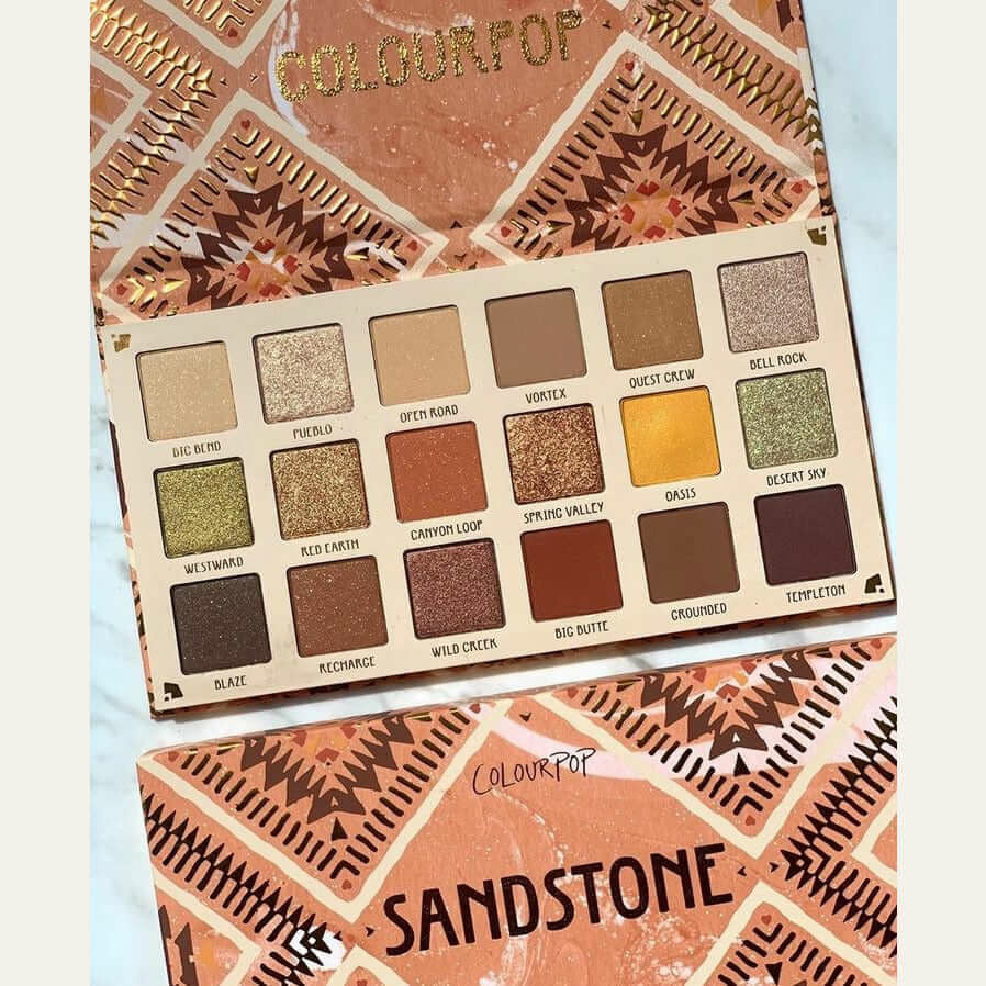 ColourPop Sandstone Eyeshadow Palette Makeup Ulta