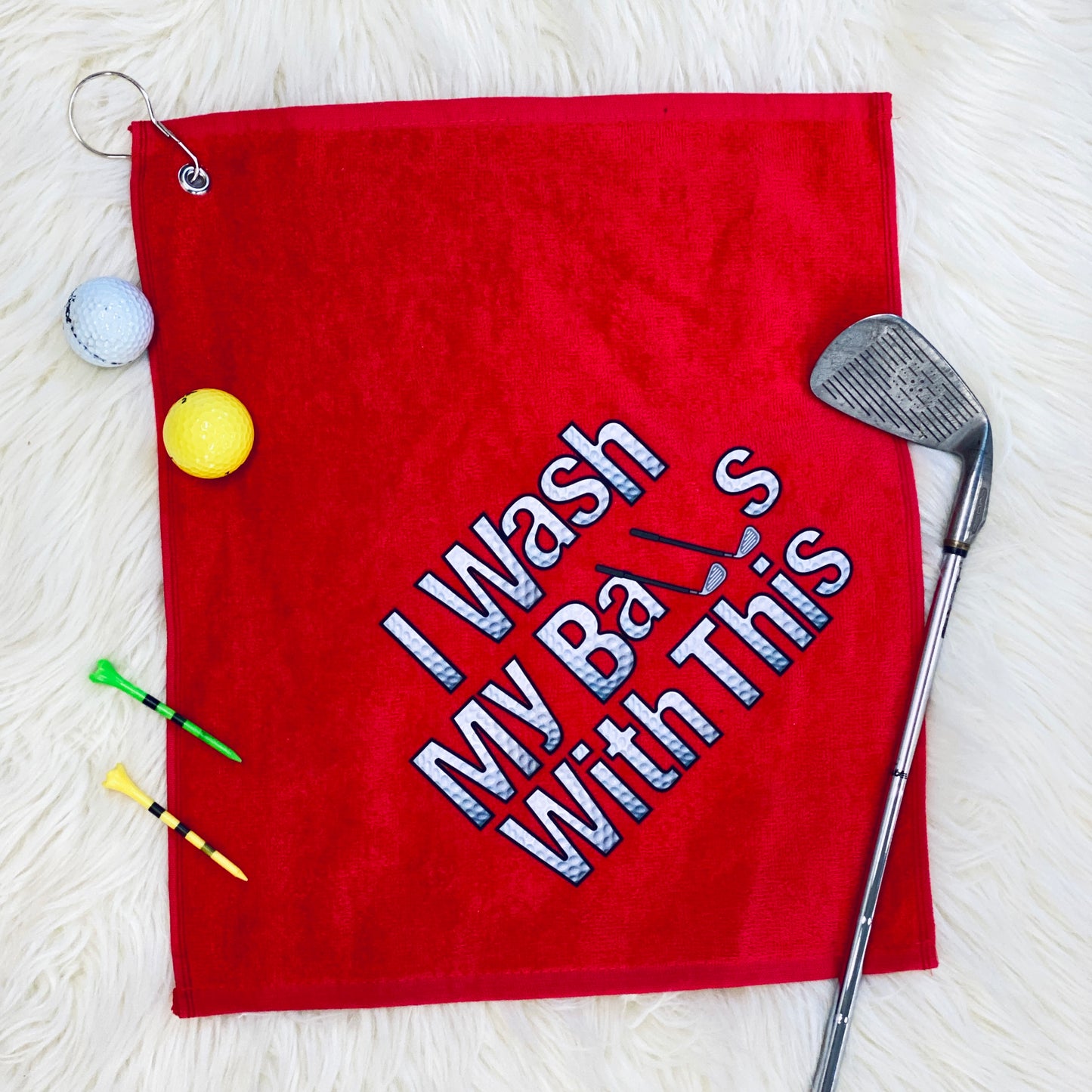 I Wash My Balls With This Golf Towel Towel Classy Cloth