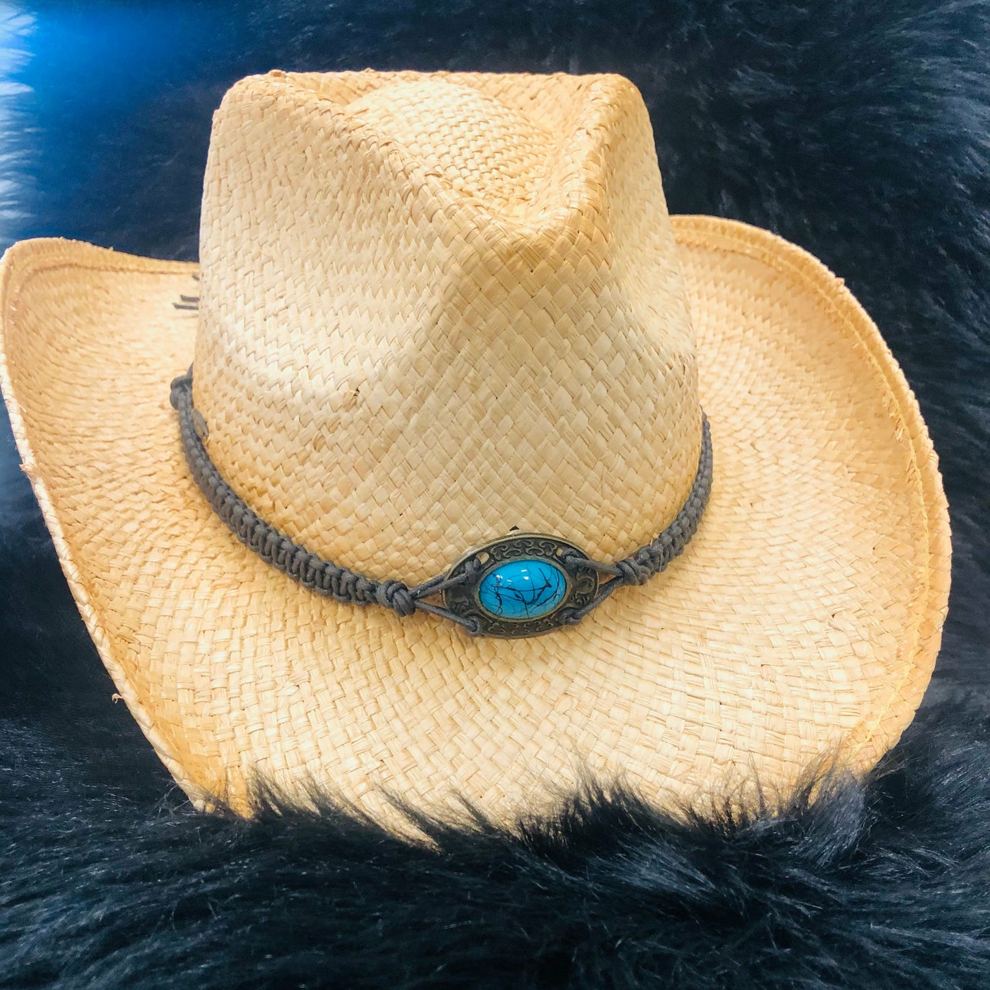 Tea Stained Cowgirl Hat Hat C.C exclusives