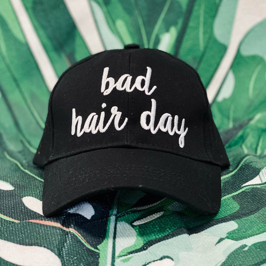 CC Black Bad Hair Day Baseball Hat Hat C.C exclusives