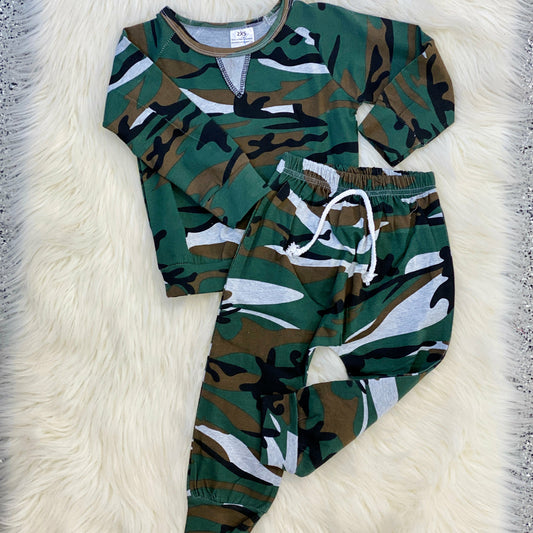 Two-Piece Camo Set Baby & Toddler Outfits Kidscharm