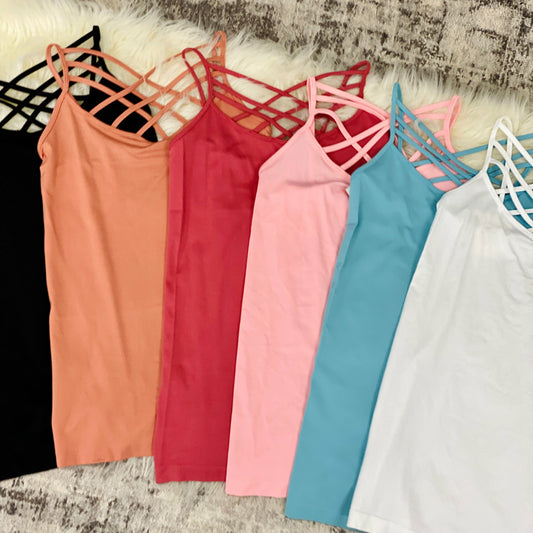 Double Trouble Tank Bras Zenana