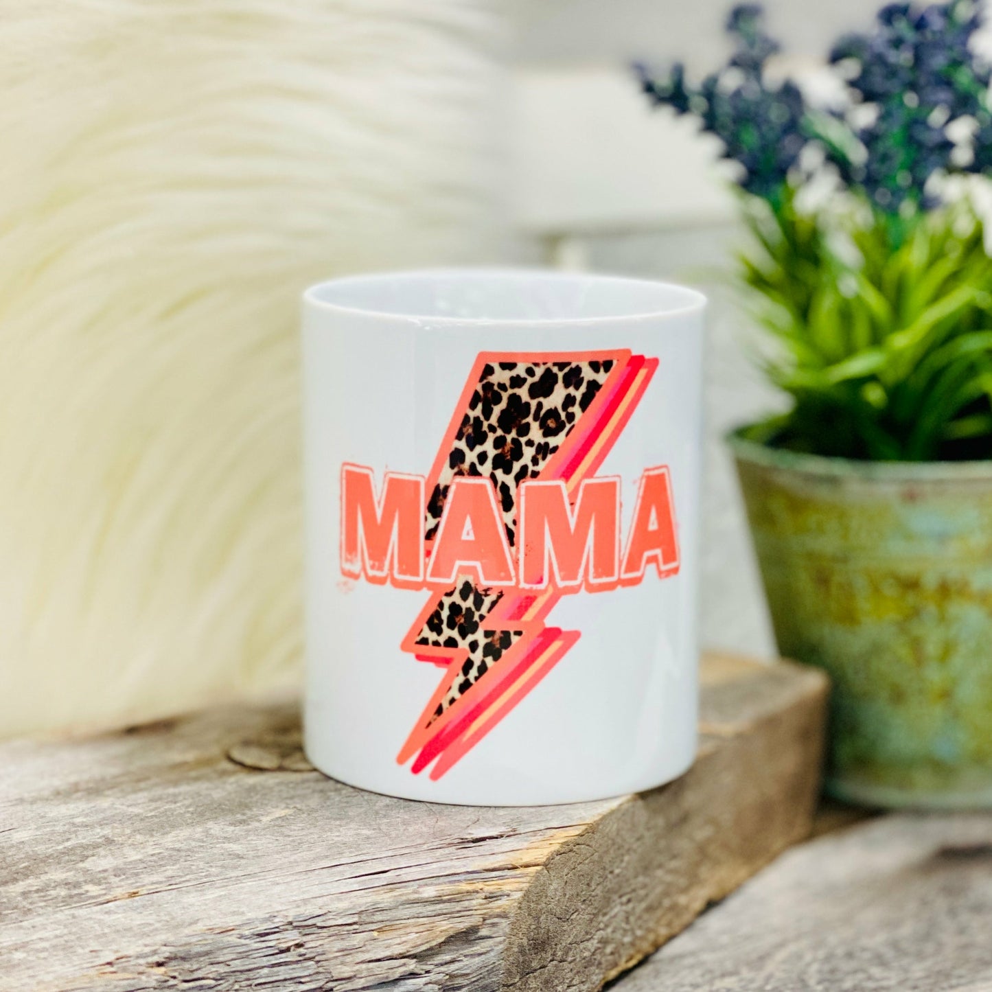 Mama Flower Pot Pots & Planters Tea-Shirt Shoppe