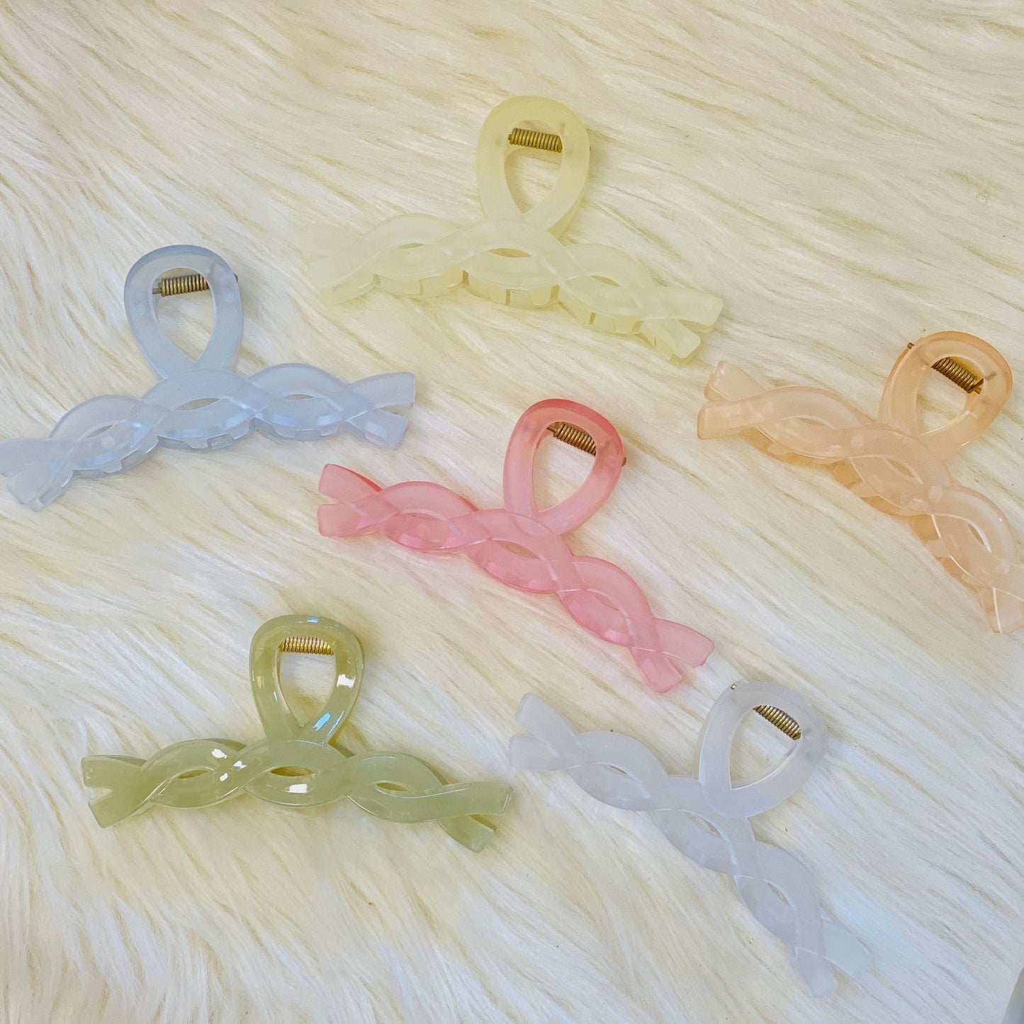 Braided Claw Clip Health & Beauty Unknown