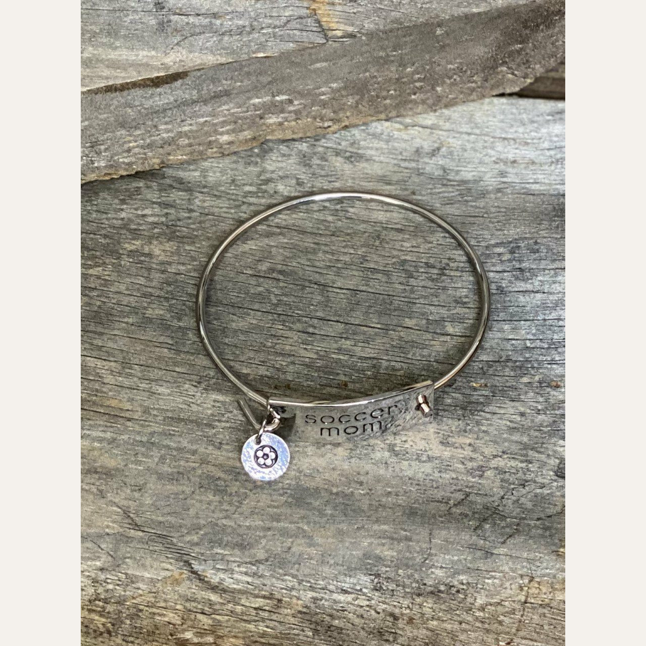 Soccer Mom Metal Bangle Bracelet Bracelet Unknown