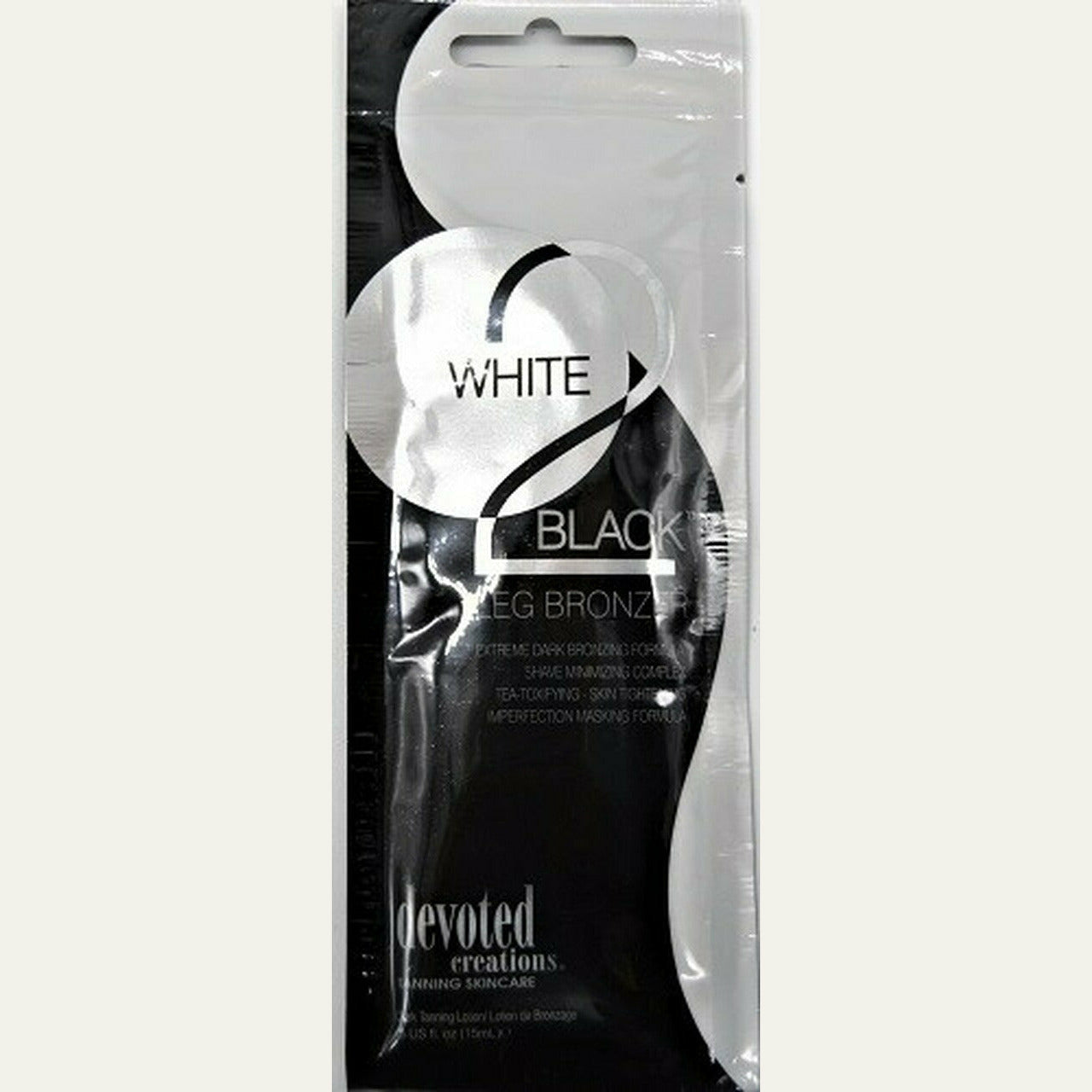 Single Use Tanning Lotion Tanning Oil & Lotion Devoted Creations White 2 Black Leg Bronzer
