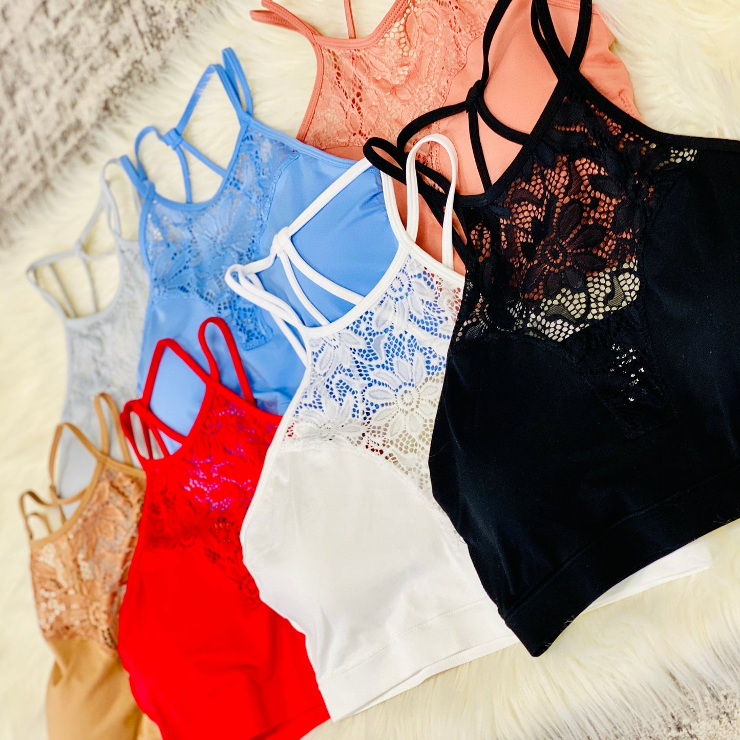 Cut It Out Bralette Crop Bras Zenana