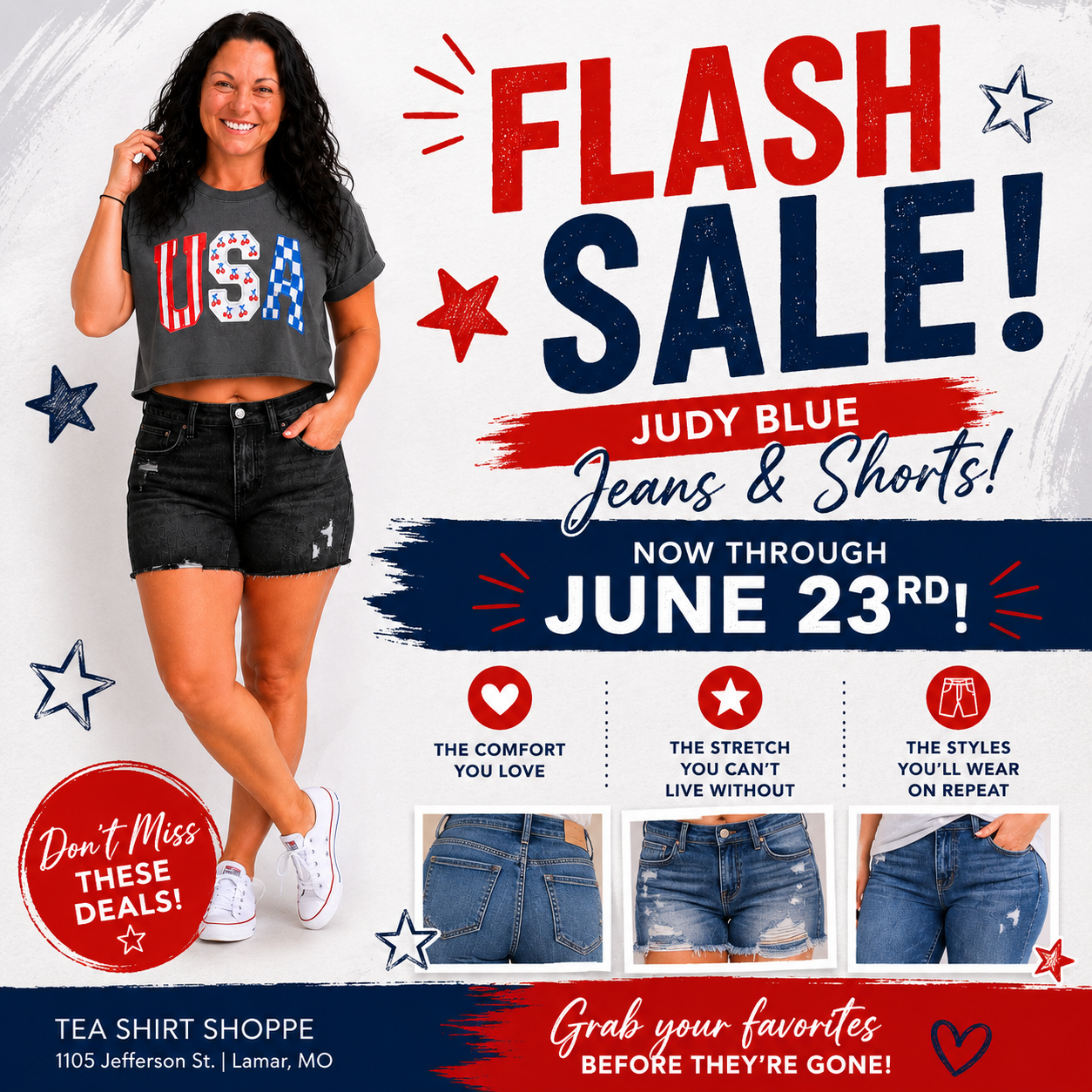 Judy Blue Flash SALE!