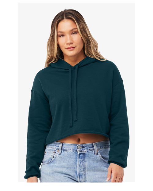 Women's Crop Hoodie Sweatshirt - 7502