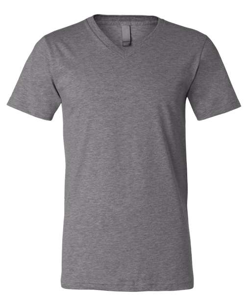 Unisex Heather CVC V-Neck Tee - 3005CVC