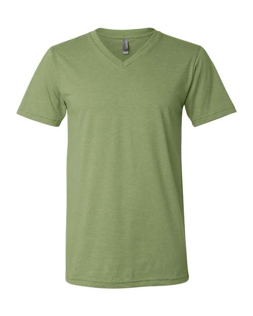 Unisex Heather CVC V-Neck Tee - 3005CVC