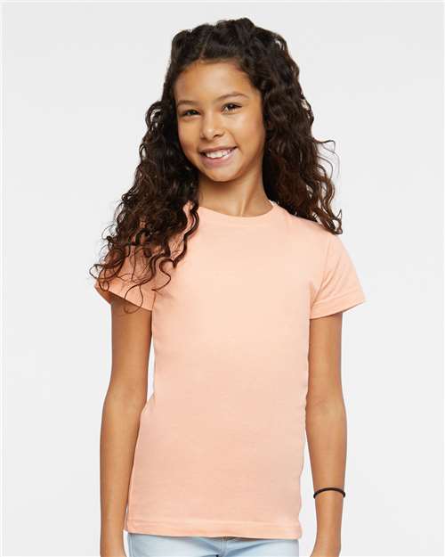 Girls' Fine Jersey Tee - 2616