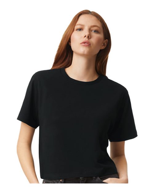 Women's Fine Jersey Mid-Length Boxy Tee - 102