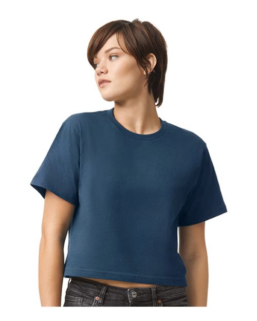 Women's Fine Jersey Mid-Length Boxy Tee - 102