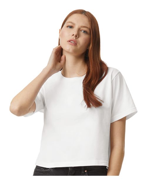 Women's Fine Jersey Mid-Length Boxy Tee - 102