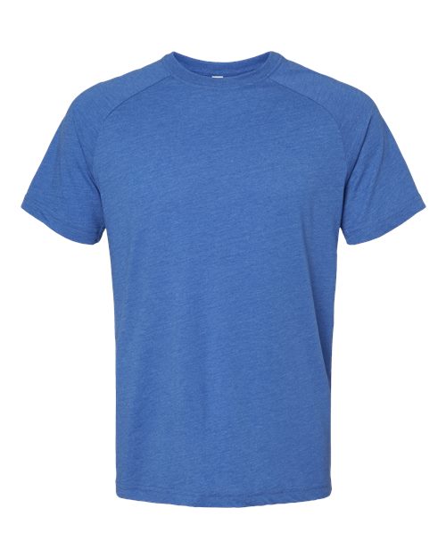 Men's Heather CVC Raglan Tee - 3201