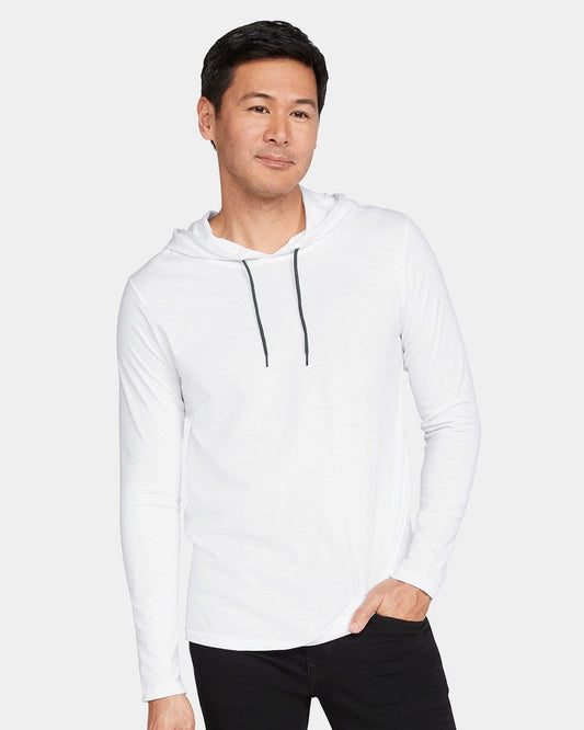 Unisex Softstyle® Lightweight Hooded Long Sleeve T-Shirt - 987